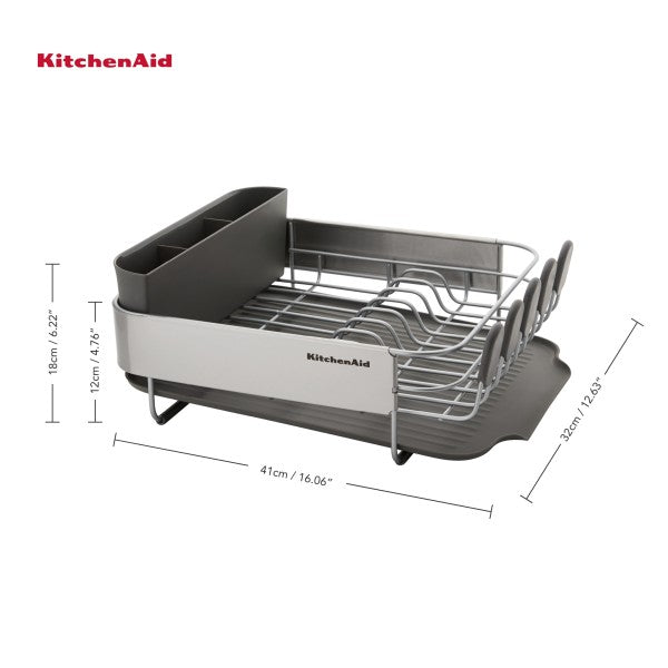 Kệ úp chén nhỏ gọn KitchenAid (Màu Xám Than)