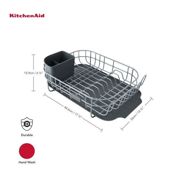 Kệ úp chén mỏng gọn KitchenAid (Màu Xám)