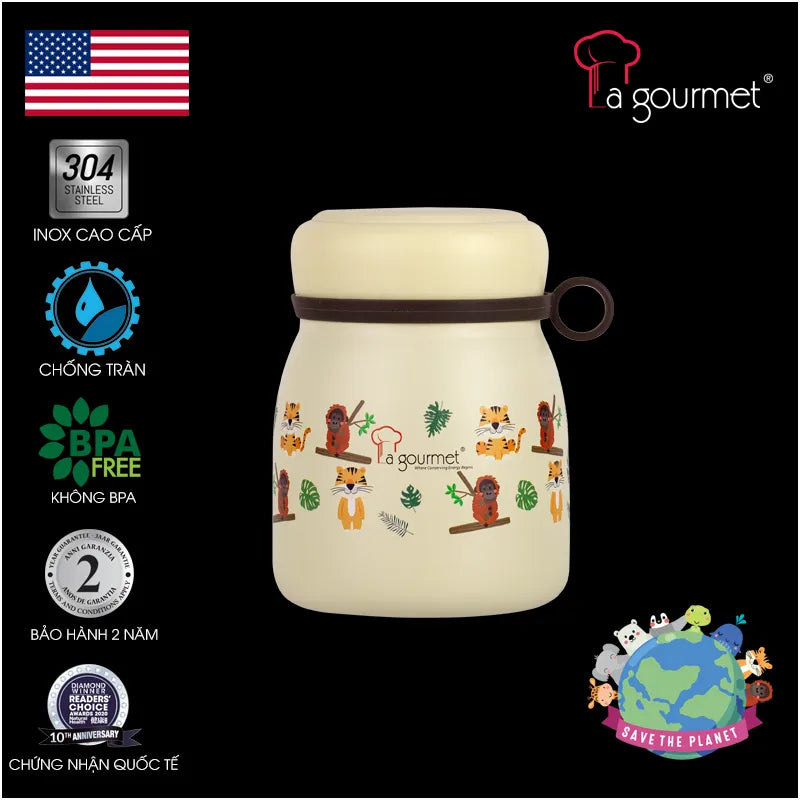 Hộp giữ nhiệt La gourmet - Save The Planet 800ml - 375933