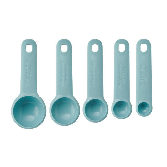 Bộ Muỗng Đong 5 Món KitchenAid (Màu Xanh Bạc Hà)