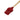 Cọ Quét (Basting Brush) KitchenAid (Đầu Silicone, Tay cầm Gỗ Bạch Dương, Màu Đỏ Empire)