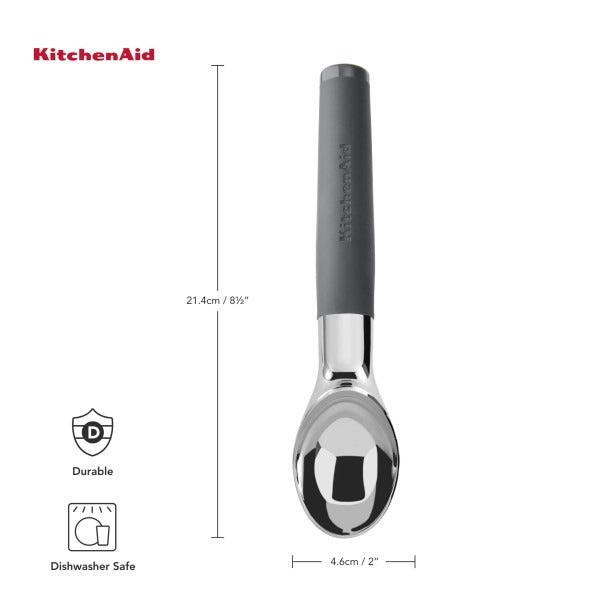 Muỗng múc kem KitchenAid Core Line (Màu Xám Than)