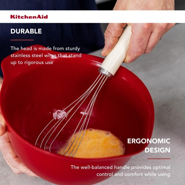 Phới khuấy sốt (Phới dẹt) KitchenAid Core Line (Màu Kem Hạnh Nhân)