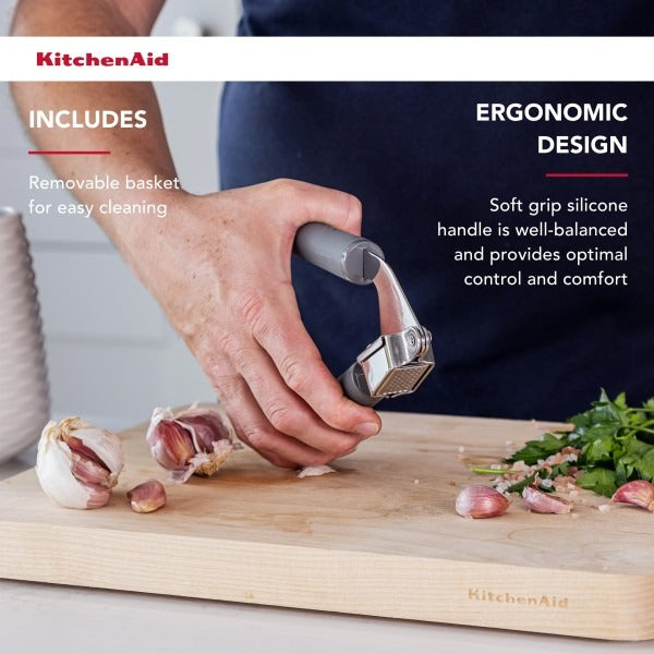 Dụng cụ ép tỏi KitchenAid Core Line (Màu Xám Than)