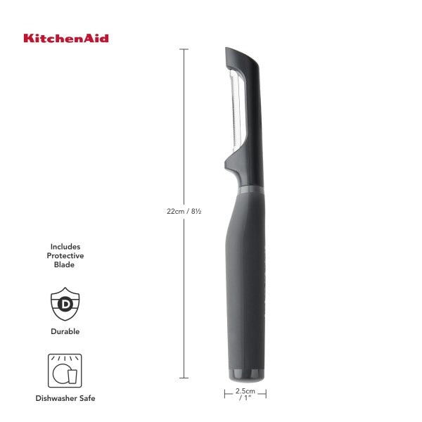 Dụng cụ gọt vỏ chữ Y KitchenAid Core Line (Màu Xám Than)