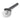 Dao cắt Pizza KitchenAid Core Line (Màu Xám Than)