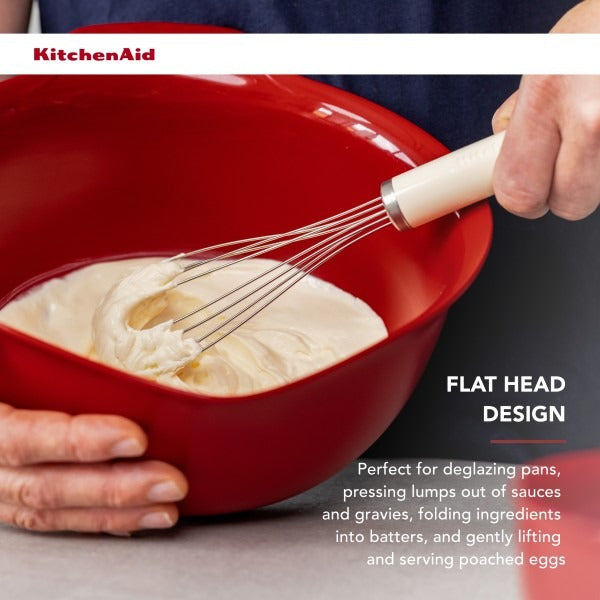 Phới khuấy sốt (Phới dẹt) KitchenAid Core Line (Màu Kem Hạnh Nhân)