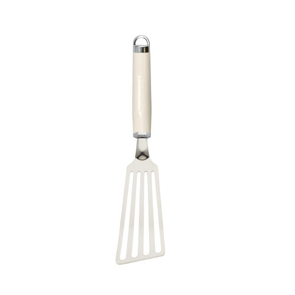 Sạn lật dẻo có rãnh KitchenAid Core Line (Màu Kem Hạnh Nhân)