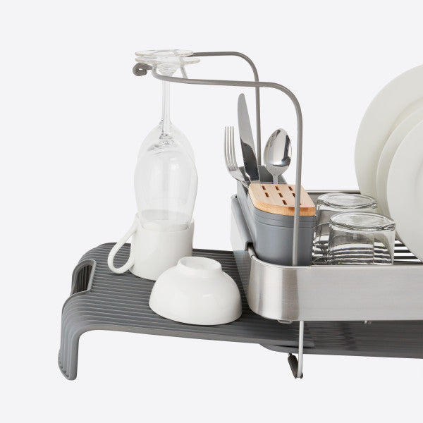 Kệ úp chén thông minh KitchenAid (Điều chỉnh mở rộng, Màu Xám Than)