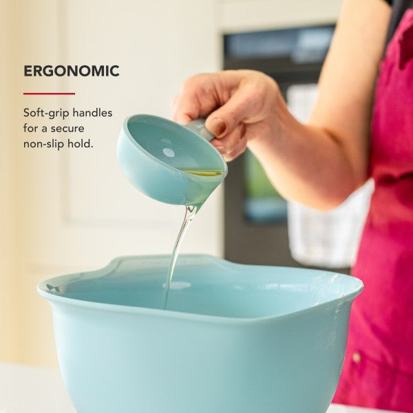 Bộ Cốc Đong 4 Món KitchenAid (Màu Xanh Bạc Hà)