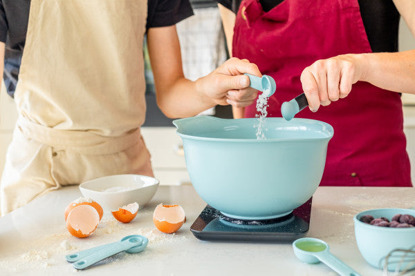 Bộ Muỗng Đong 5 Món KitchenAid (Màu Xanh Bạc Hà)