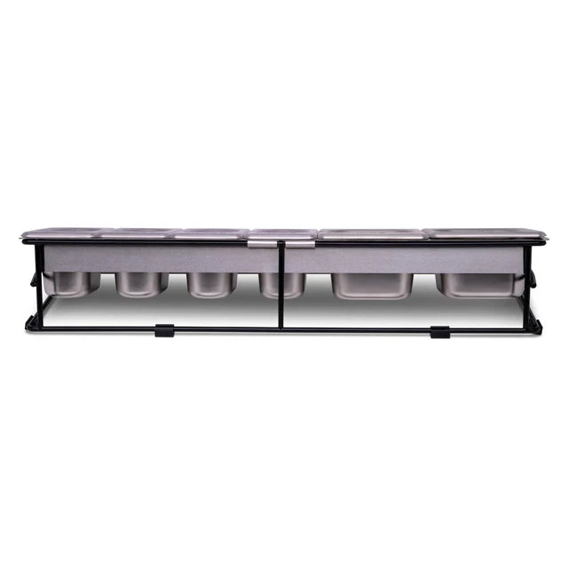 Ooni Pizza Topping Station – Khay chuẩn bị nguyên liệu pizza chuyên nghiệp