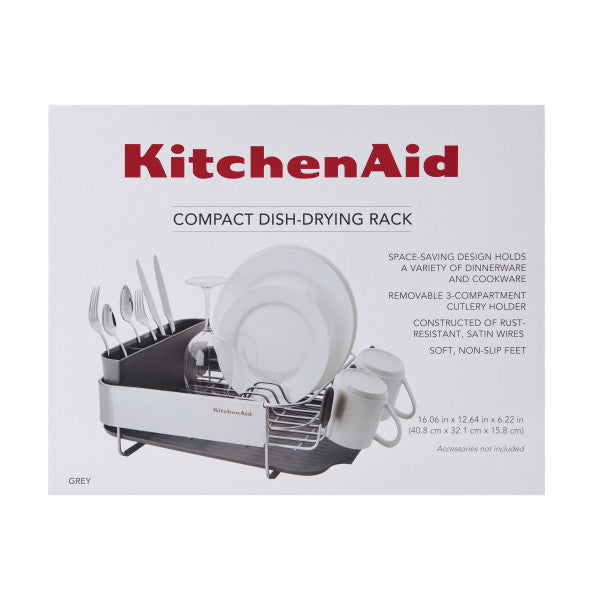 Kệ úp chén nhỏ gọn KitchenAid (Màu Xám Than)