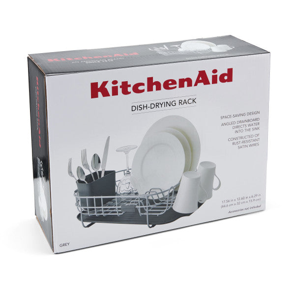 Kệ úp chén mỏng gọn KitchenAid (Màu Xám)