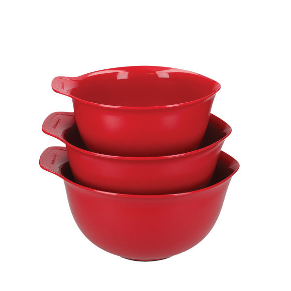 Bộ 3 Tô Trộn KitchenAid (Màu Đỏ Empire)