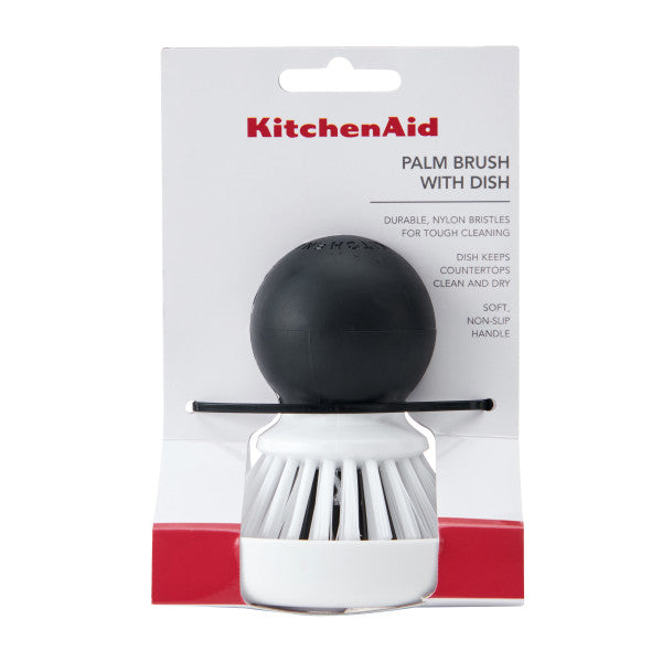 Cọ rửa lòng bàn tay kèm khay đựng KitchenAid (Màu Đen Onyx)