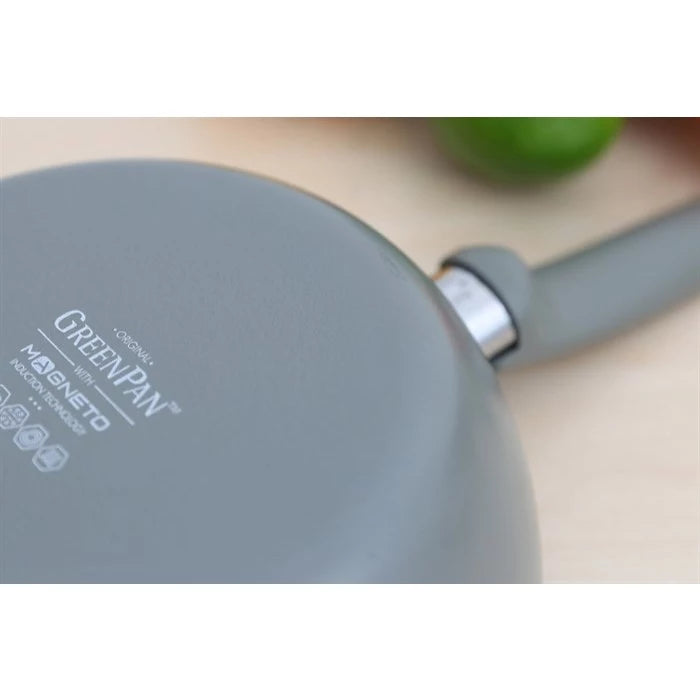 Chảo Xào Chống Dính GreenPan Cambridge Quartz 24cm (Màu Xám Thạch Anh, 2.5L)
