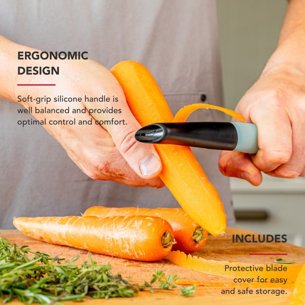 Dụng cụ gọt vỏ chữ Y KitchenAid Core Line (Màu Xanh Bạc Hà)