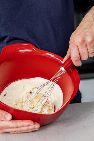 Phới khuấy sốt (Phới dẹt) KitchenAid Core Line (Màu Đỏ Empire)
