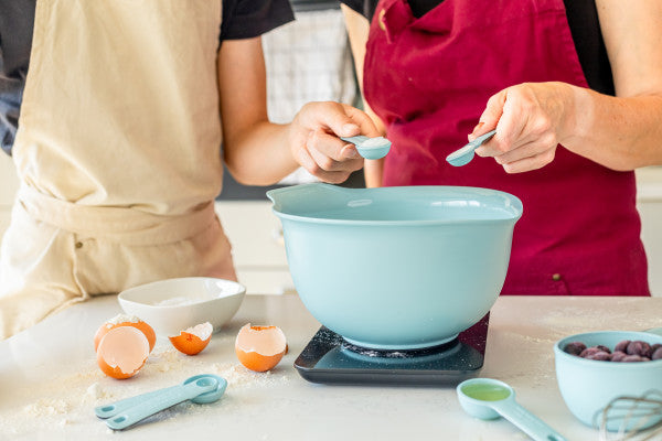 Bộ Muỗng Đong 5 Món KitchenAid (Màu Xanh Bạc Hà)