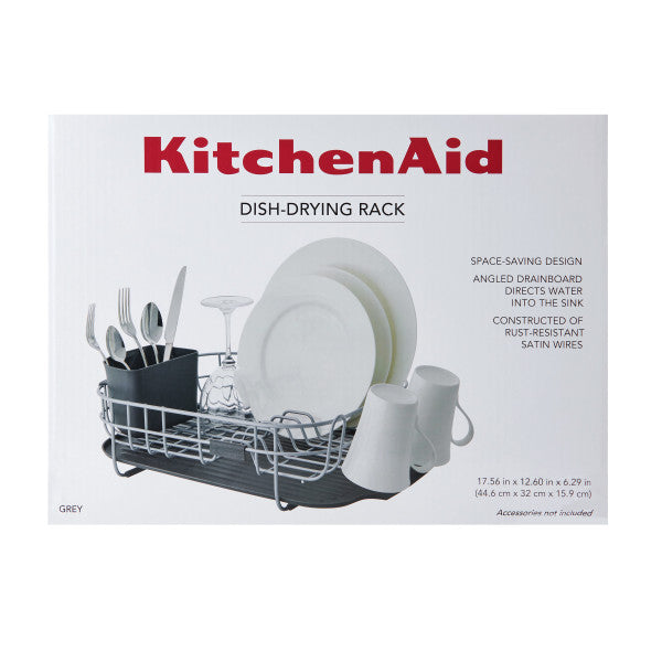 Kệ úp chén mỏng gọn KitchenAid (Màu Xám)